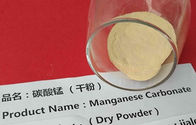 Amorphous Brown Manganese Carbonate Powder MnCO3 ISO 9001 Untuk Ferrite / Desulfurizatio