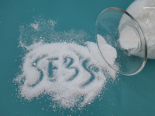 SEBS styrene ethylene butylene styrene elastomer termoplastik Nature White Powder